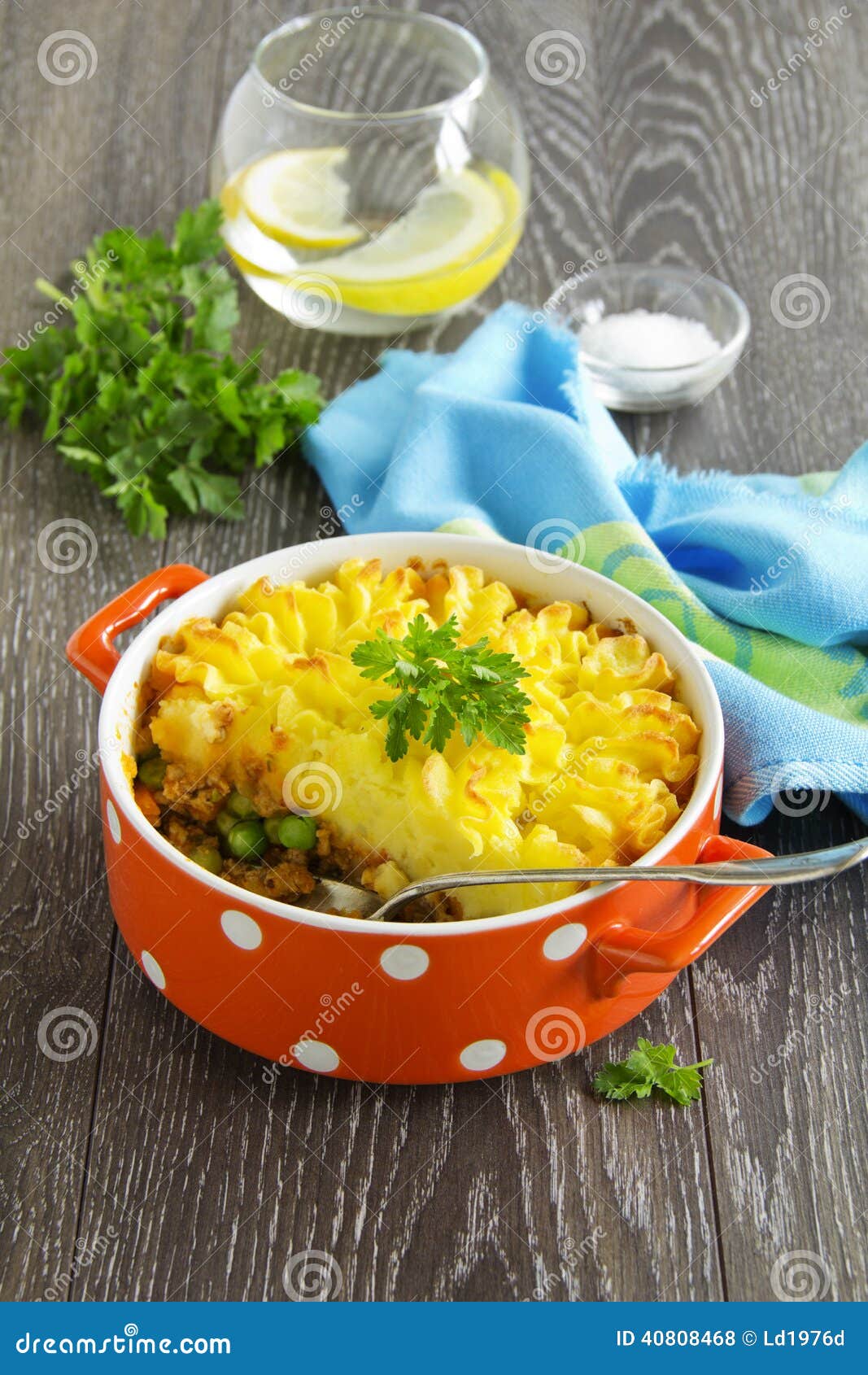 Shepherd S Pie, English Cuisine Stock Photo Image of dish, lunch