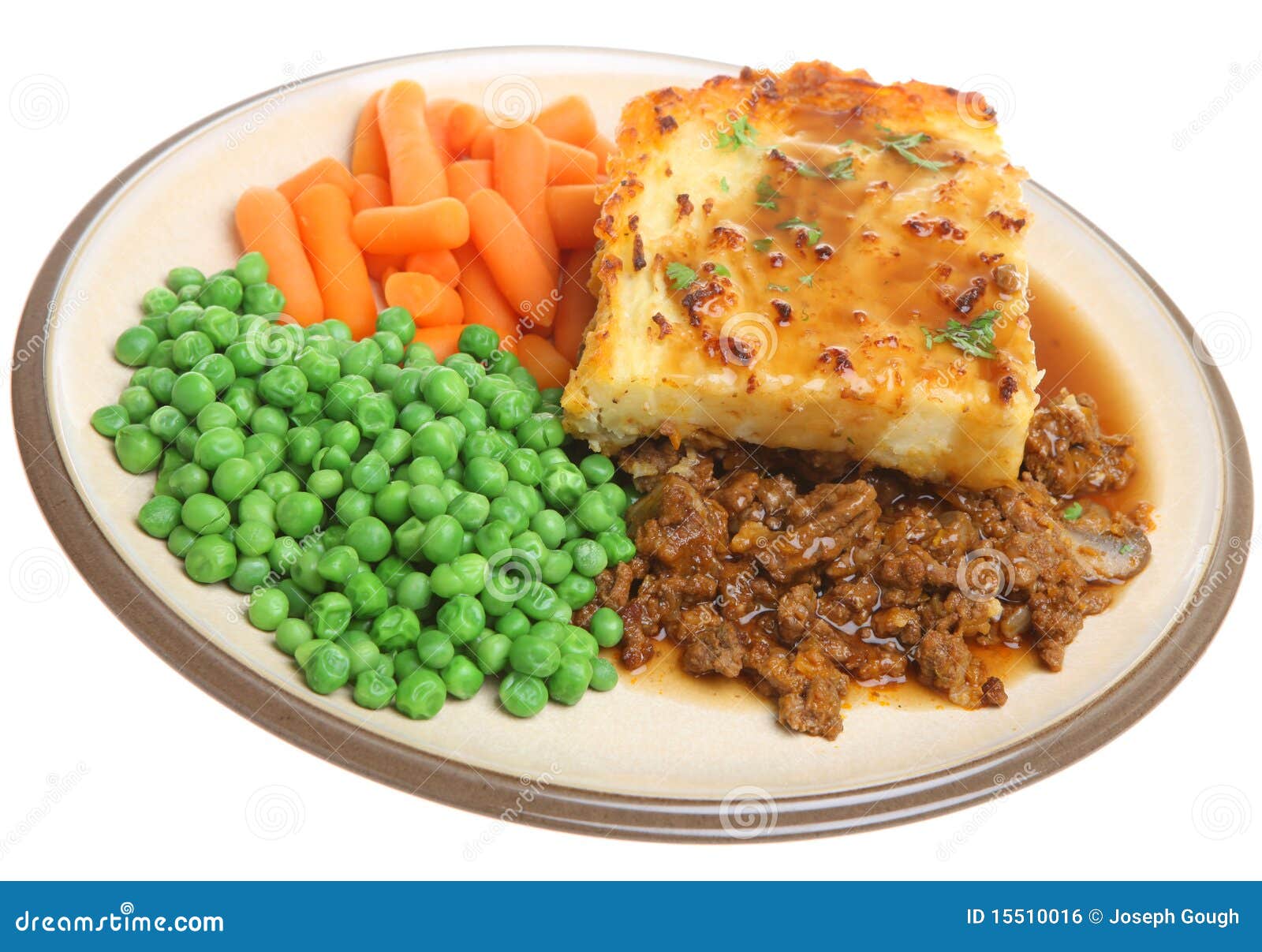Shepherds Pie With Vegetables Stock Photo Image Of Dinner