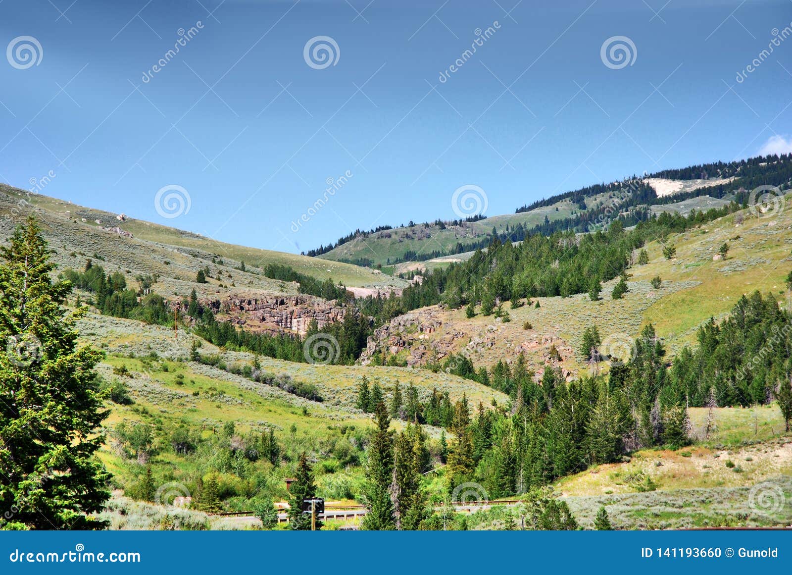 sheridan, bighorn mountains. historical place in wyoming