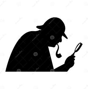 Detective Silhouette Cartoon Vector CartoonDealer 92827705 Detective Silhouette Cartoon Vector CartoonDealer 92827705