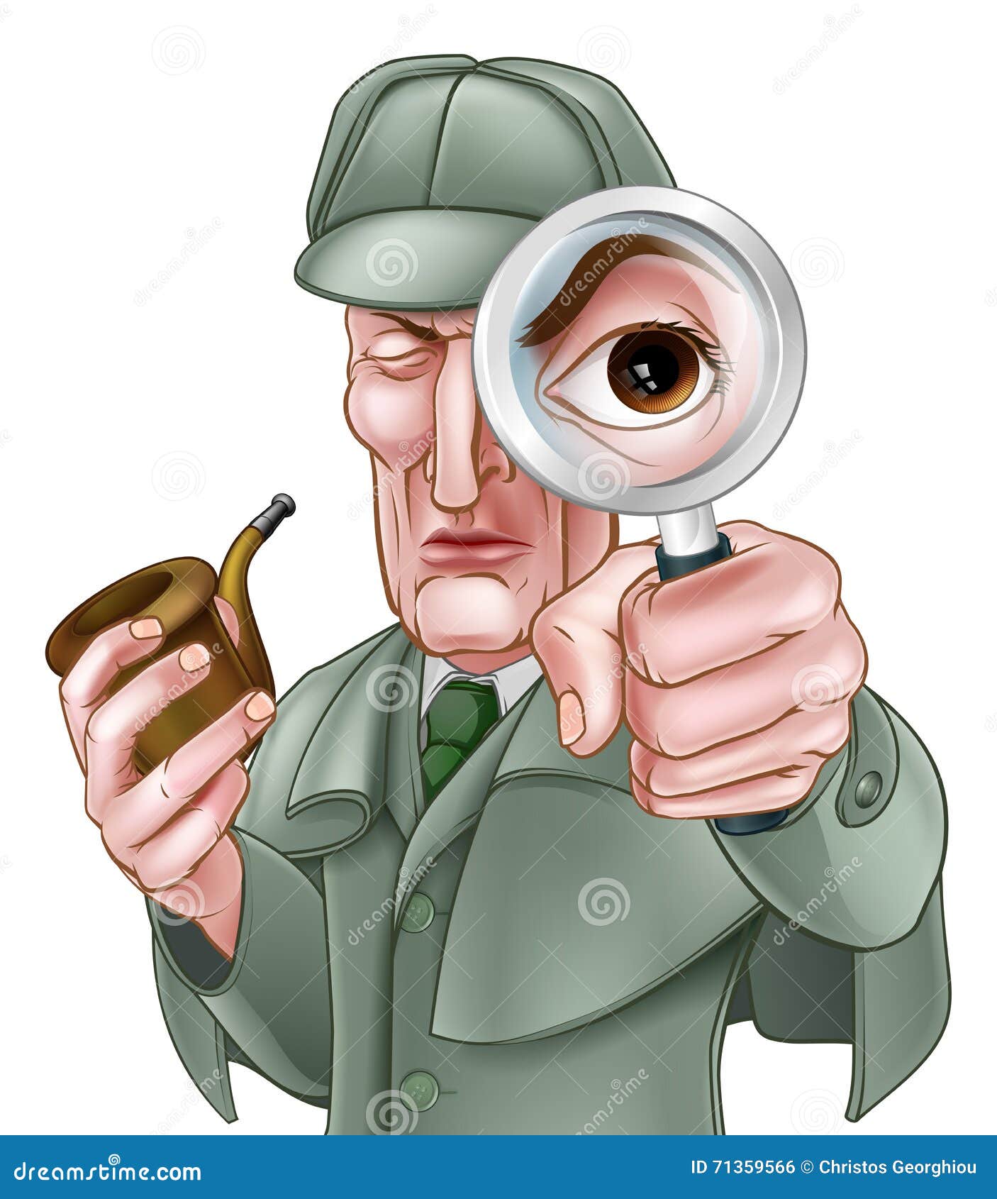 Sherlock Holmes Detective Cartoon Stock Vector - Illustration of looking, magnifier: 71359566 Sherlock Holmes Detective Cartoon Stock Vector - Illustration of looking, magnifier: 71359566