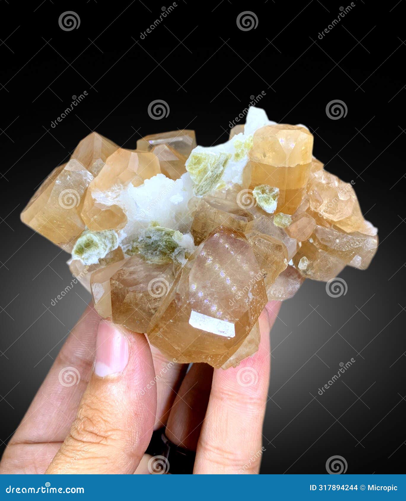 sherry brown topaz crystals mineral specimen from skardu pakistan