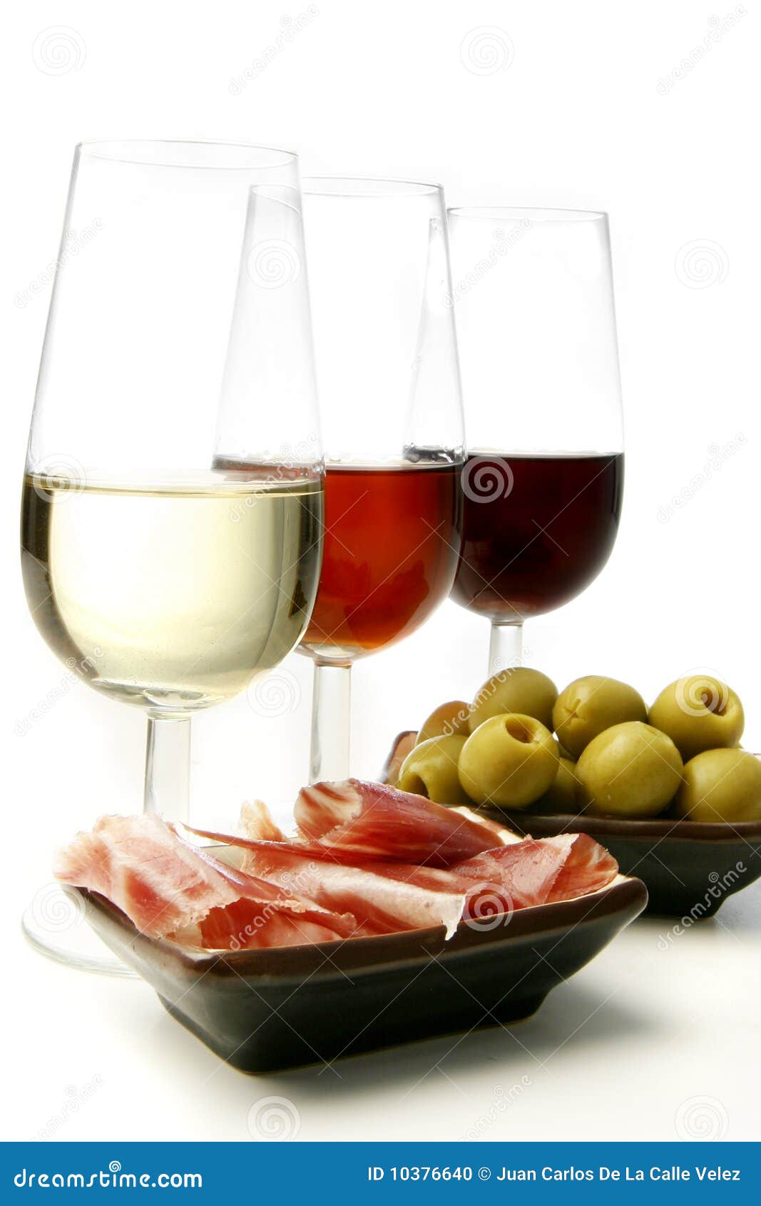 Sherry wine and tapas stock photo. Image of tapas, beverages 10376640