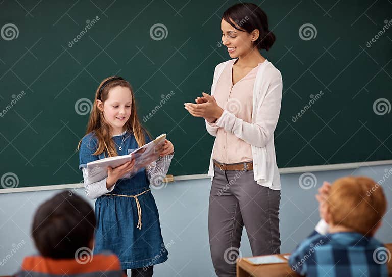 Shes Prepared An Excellent Show And Tell For The Class A Teacher