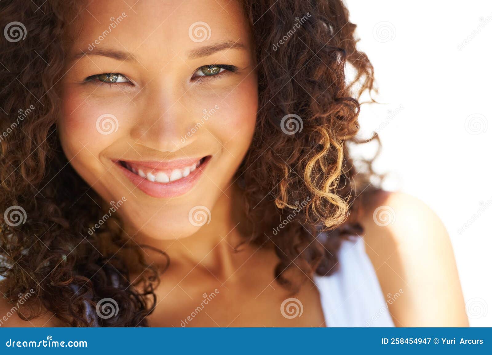 Shes Always Smiling Naturally Gorgeous Young Woman Looking At You With