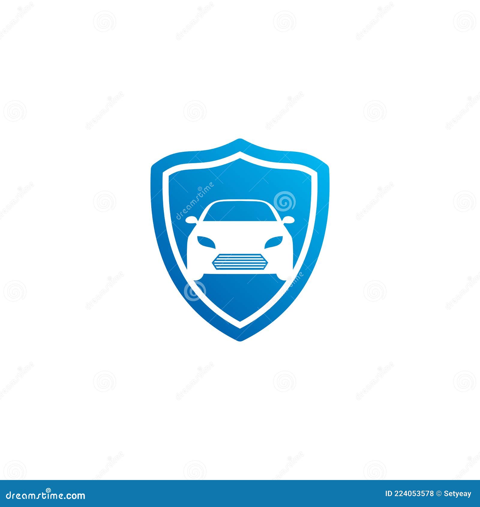Shield Car Logo Vector Template, Creative Car Logo Design Concepts