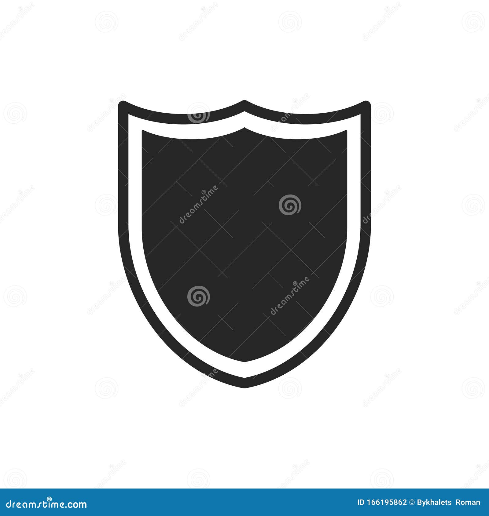 shield  icon . security or safe sign. internet defence . web technology secure icon
