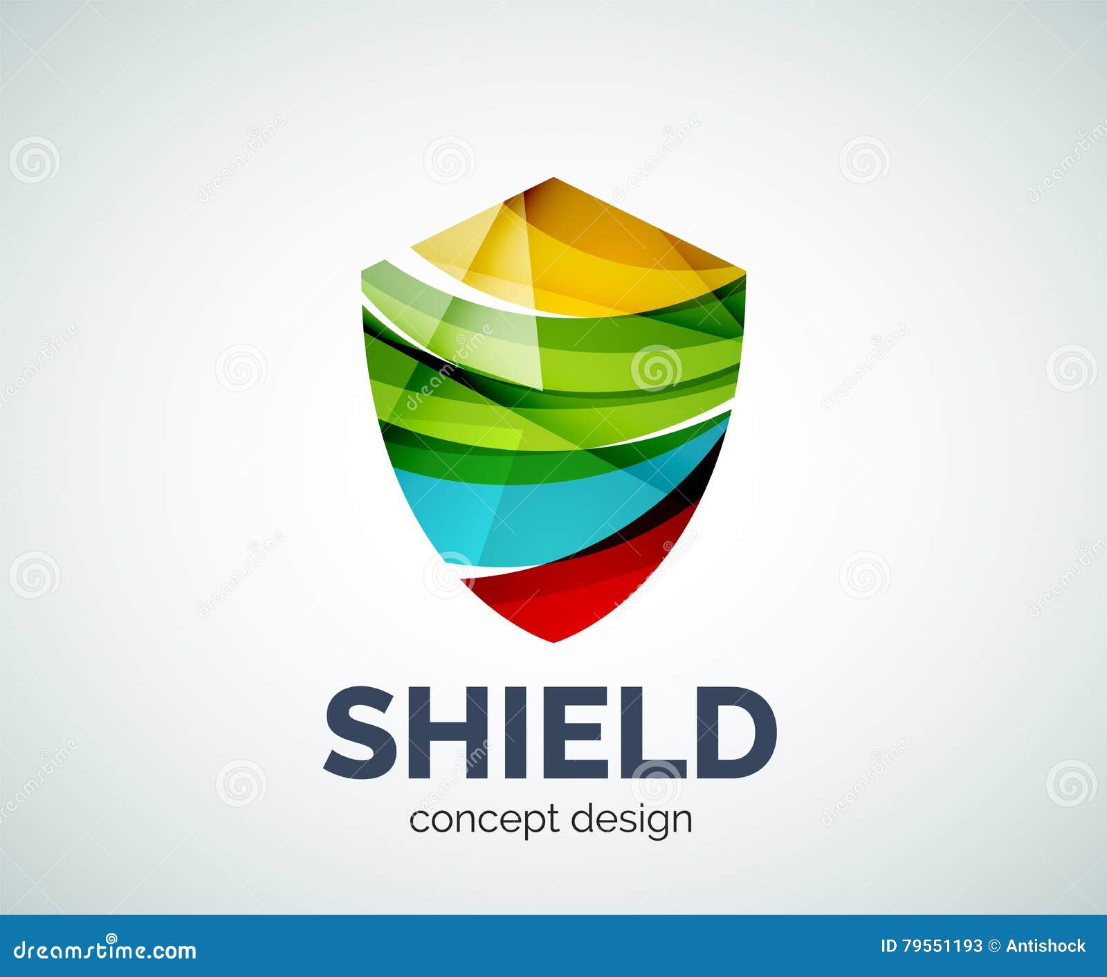 shield logo business branding icon