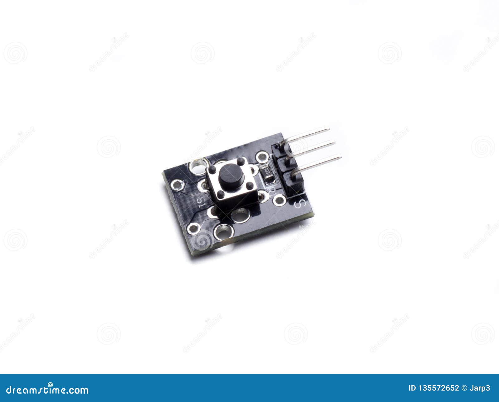 Isolated sensor button stock photo. Image of connector - 135572652