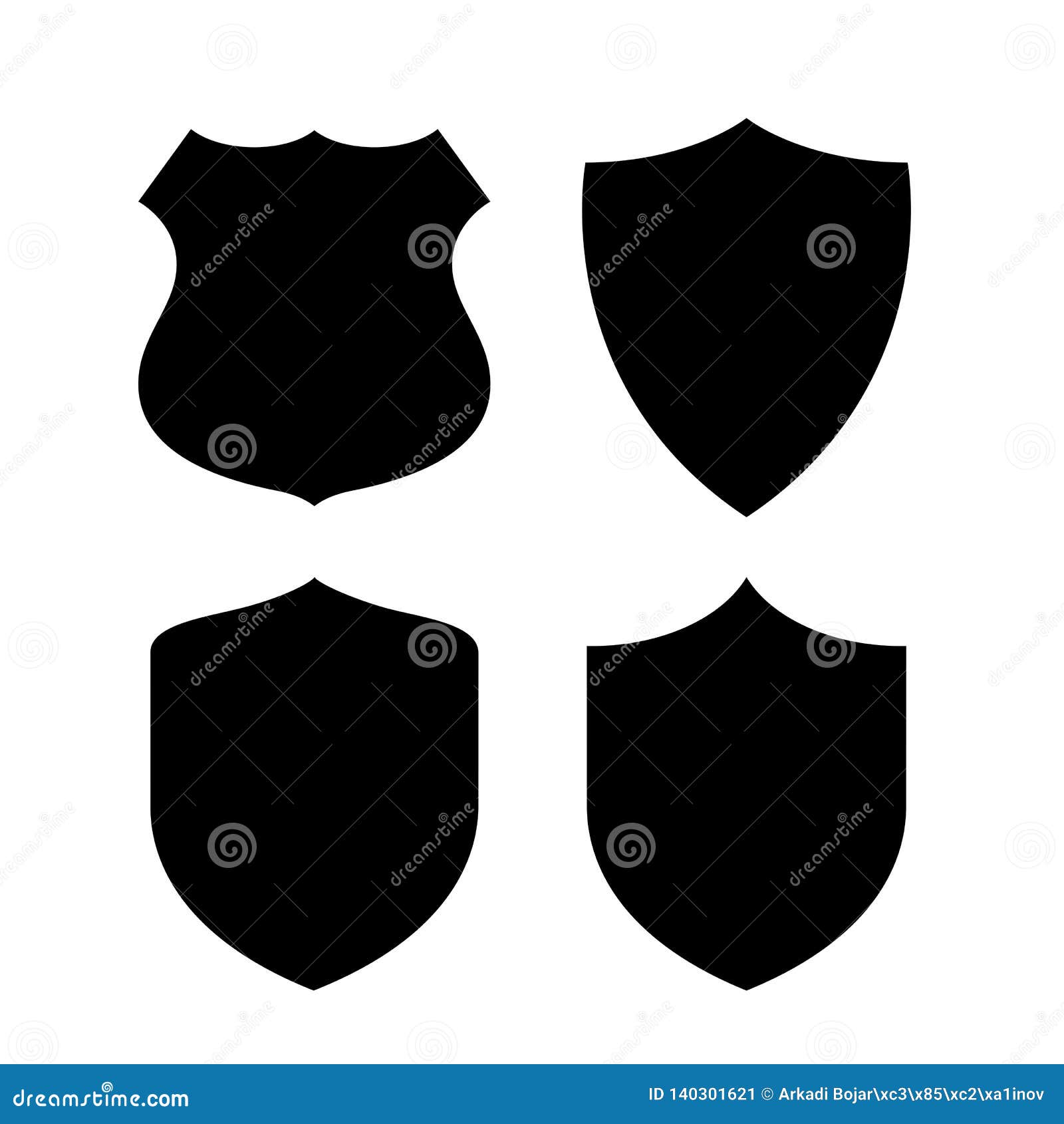 Shield silhouette icon stock vector. Illustration of medieval 140301621