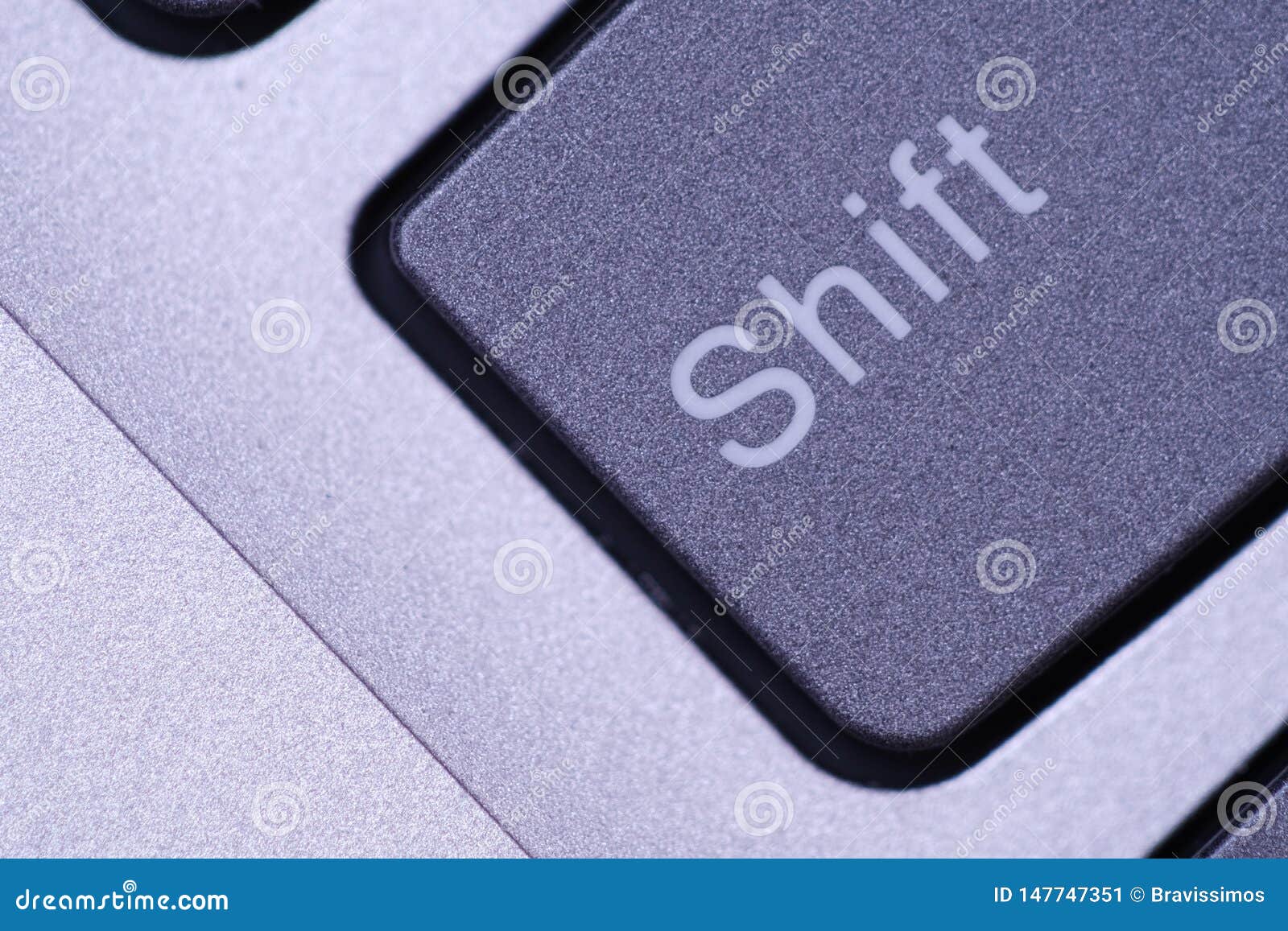 Shift key on keyboard stock image image of button shift 147747351
