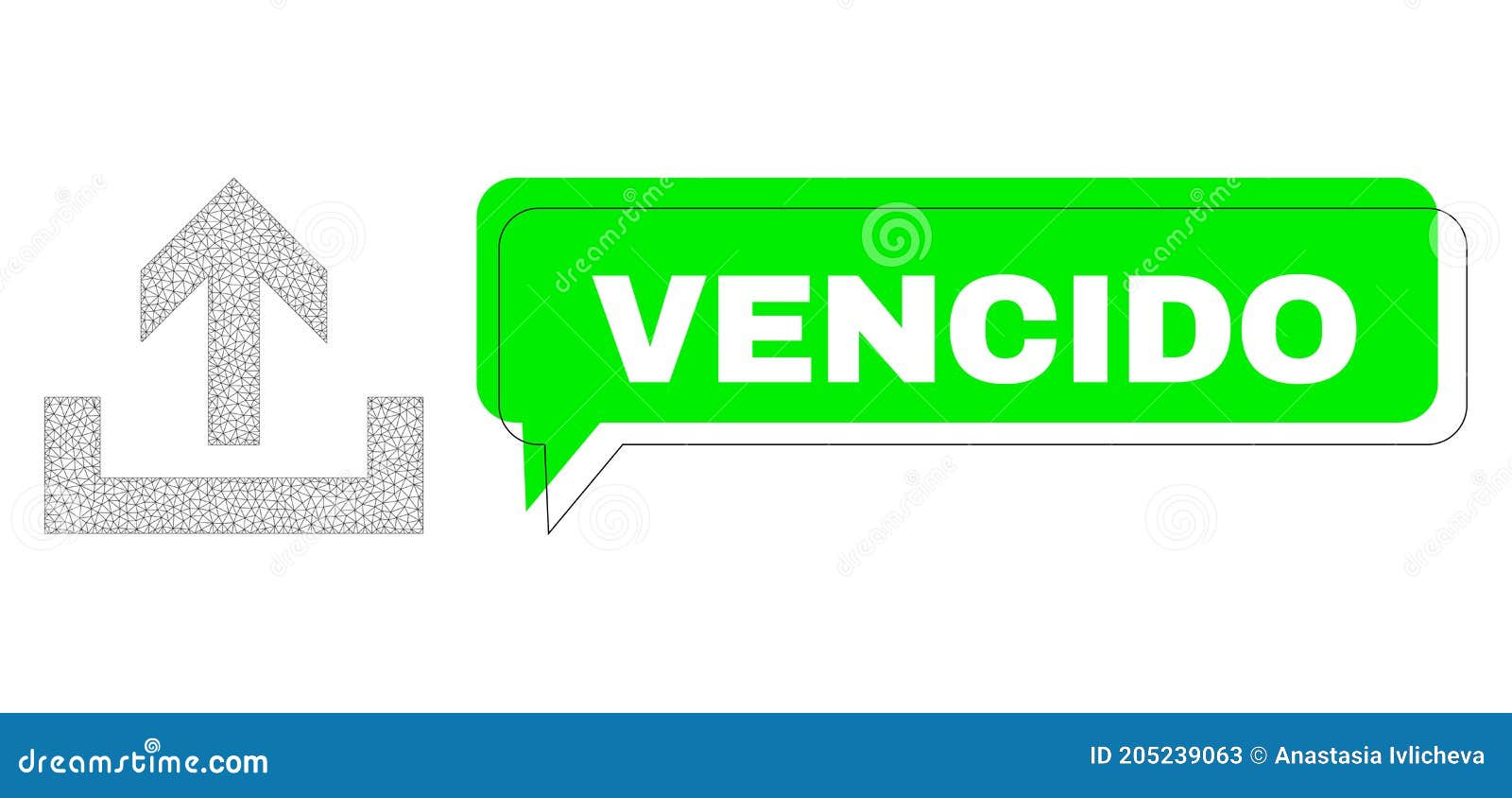 shifted vencido green phrase frame and mesh carcass upload