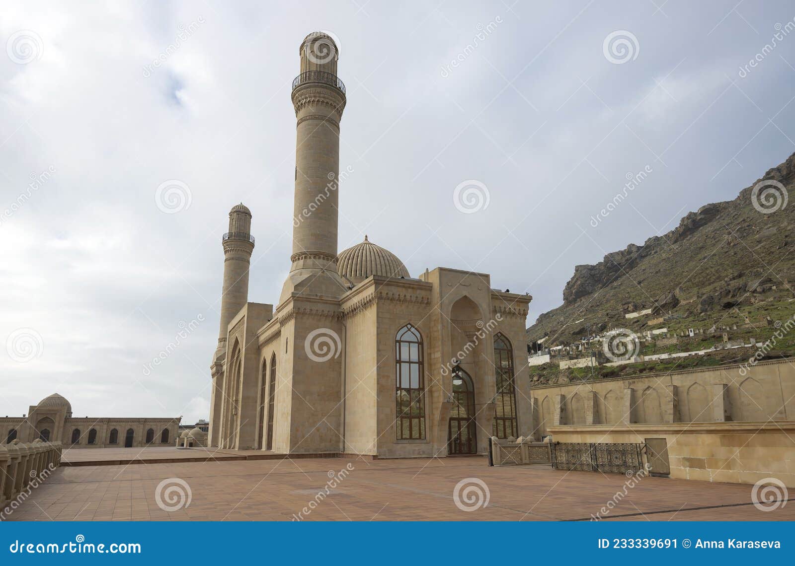 shiite mosque bibi-heybat. baku, azerbaijan