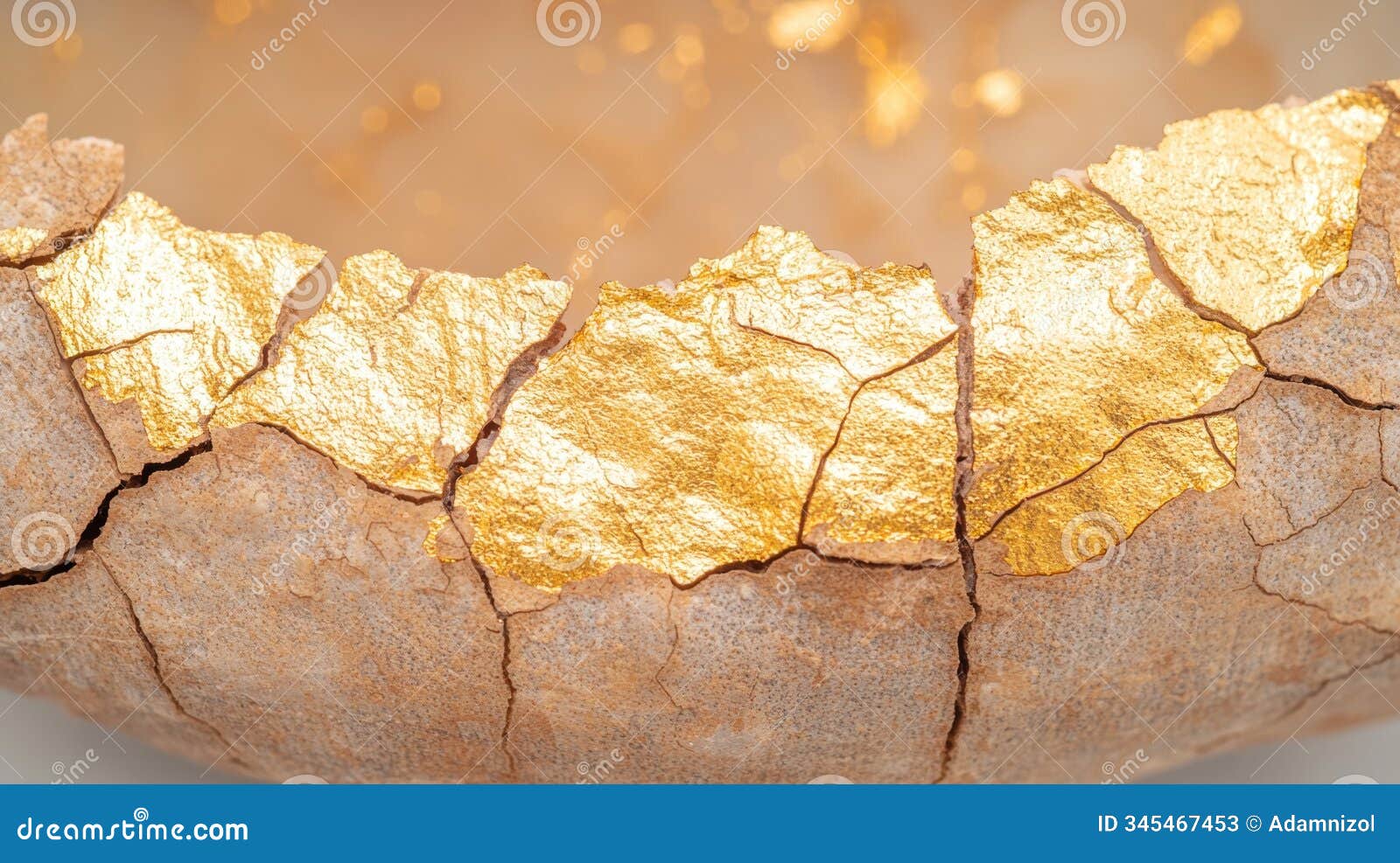 shimmering golden nuggets
