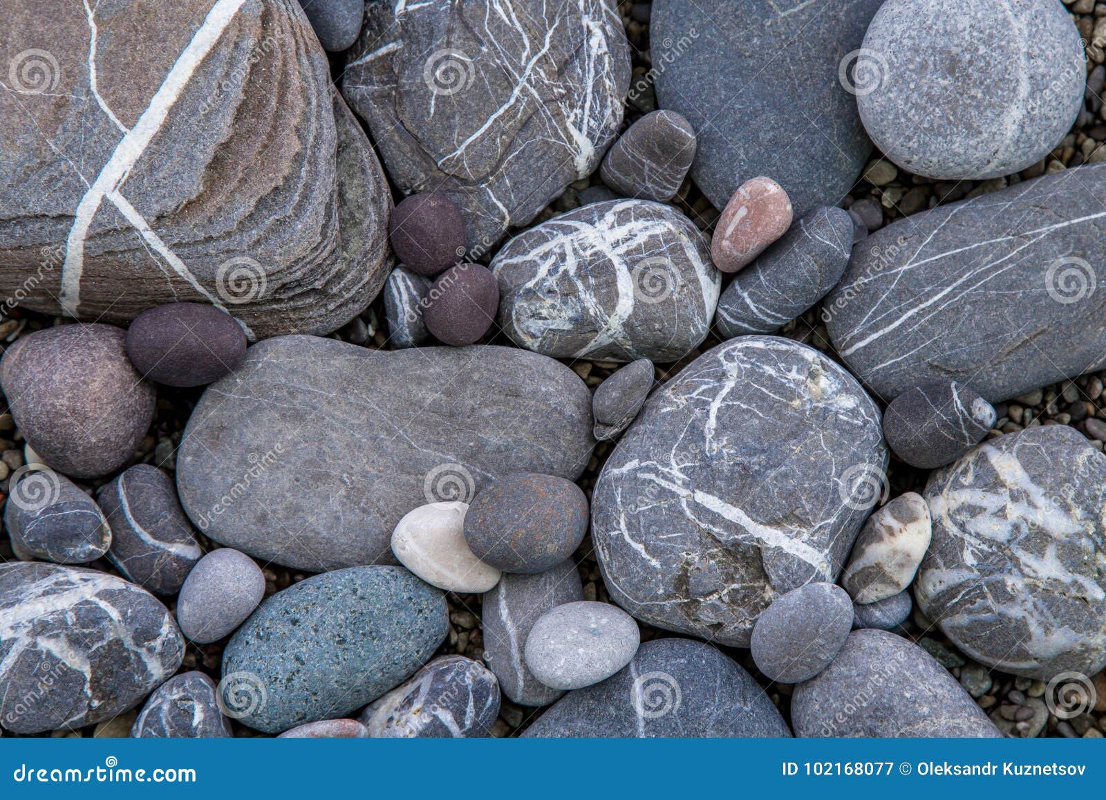 shingle shore closeup clean beach rocks crimea 102168077