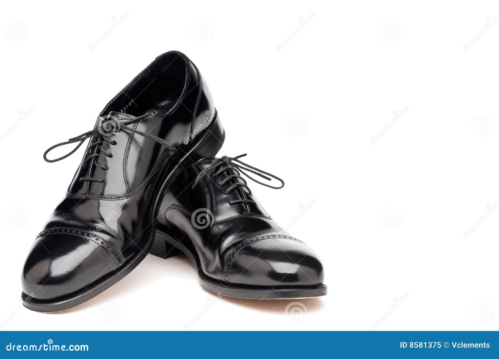 Shining Back Business Shoes Stock Image - Image of reflect, shoes: 8581375