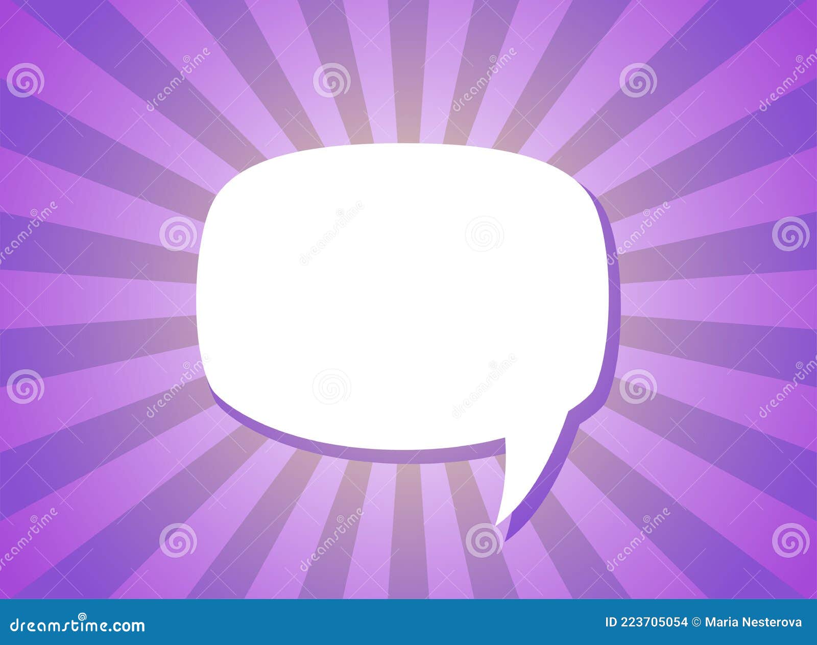 Shining Hint Quick Tips Helpful Tricks Banner Chat Speech Bubble On Sunlight Violet Background Stock Vector Illustration Of Balloon Orange