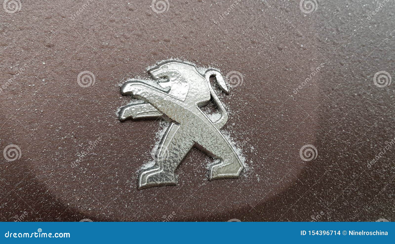 Shiny Car Emblem of Peugeot Editorial Stock Image - Image of soft, chrome:  154396714