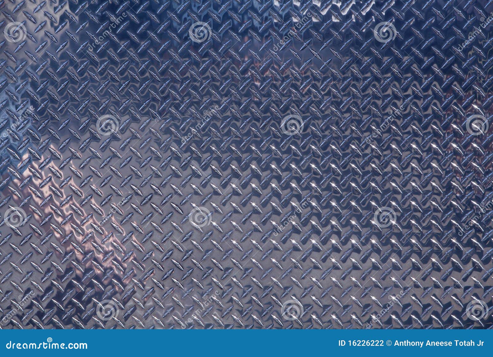 Shiny Chrome Diamond Plate Stock Photography Image 16226222