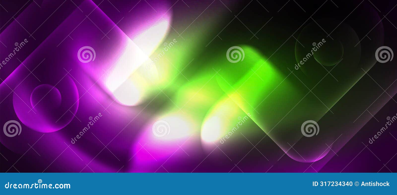 shiny color neon glowing .   for wallpaper, banner, background, card, book , landing