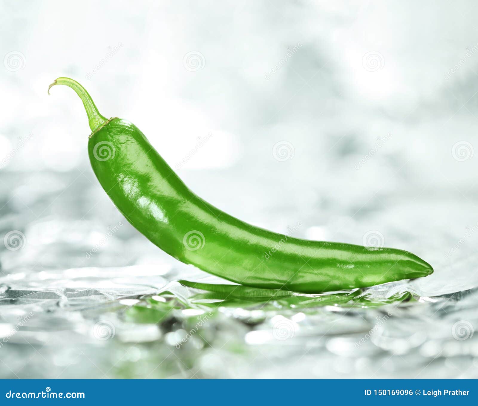Fresh green Chile pepper stock photo. Image of ingredient 150169096