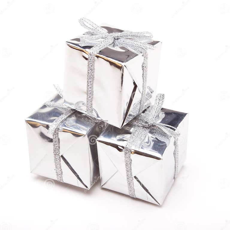Shiny Gift Boxes stock photo. Image of present, decorative 21115396