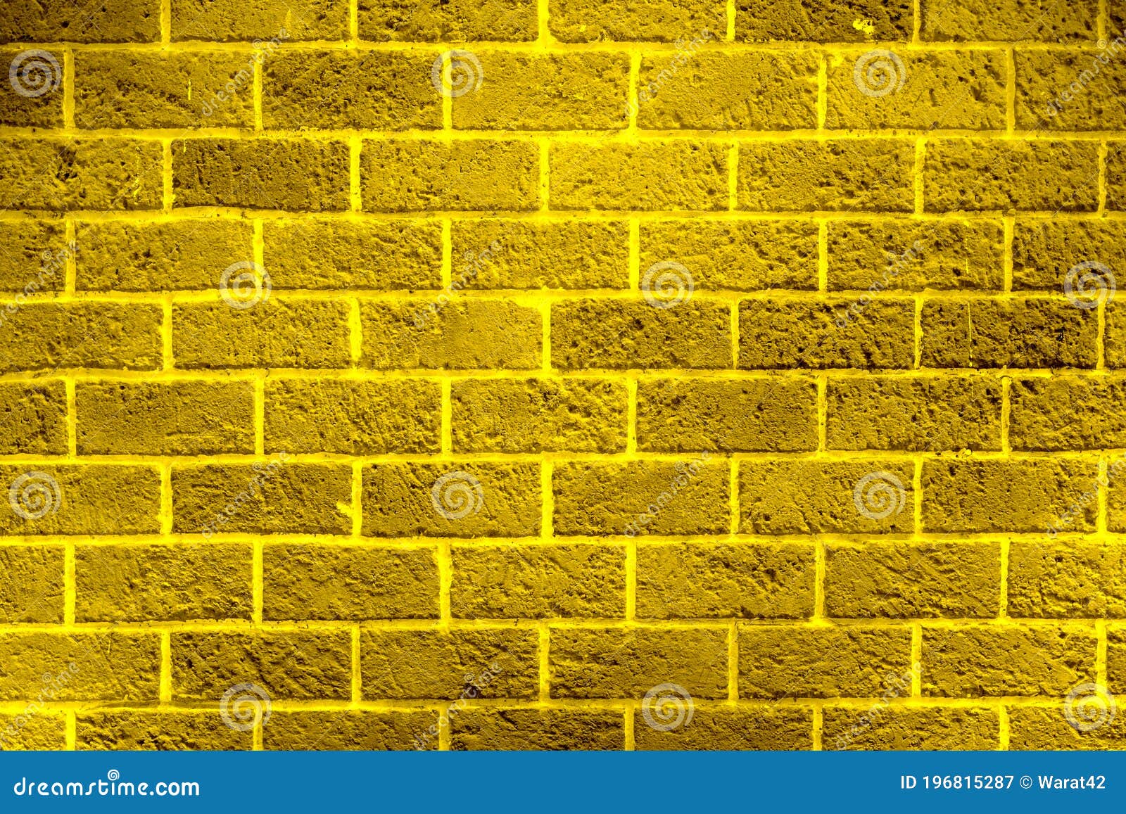 Shiny Gold Brick Wall Texture,abstract Background,golden Pattern Stock