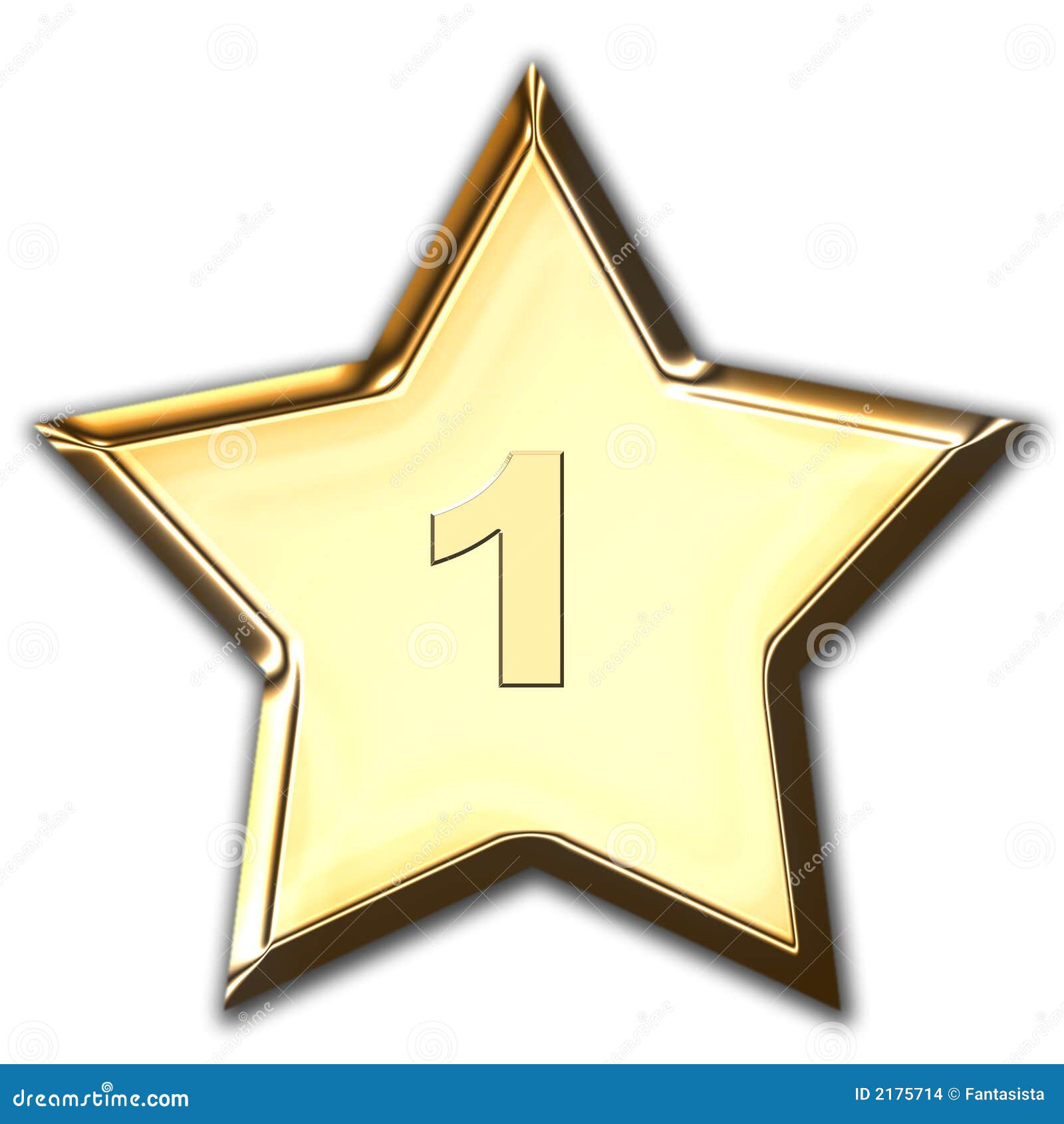 Shiny Gold Star stock illustration. Illustration of champion - 2175714