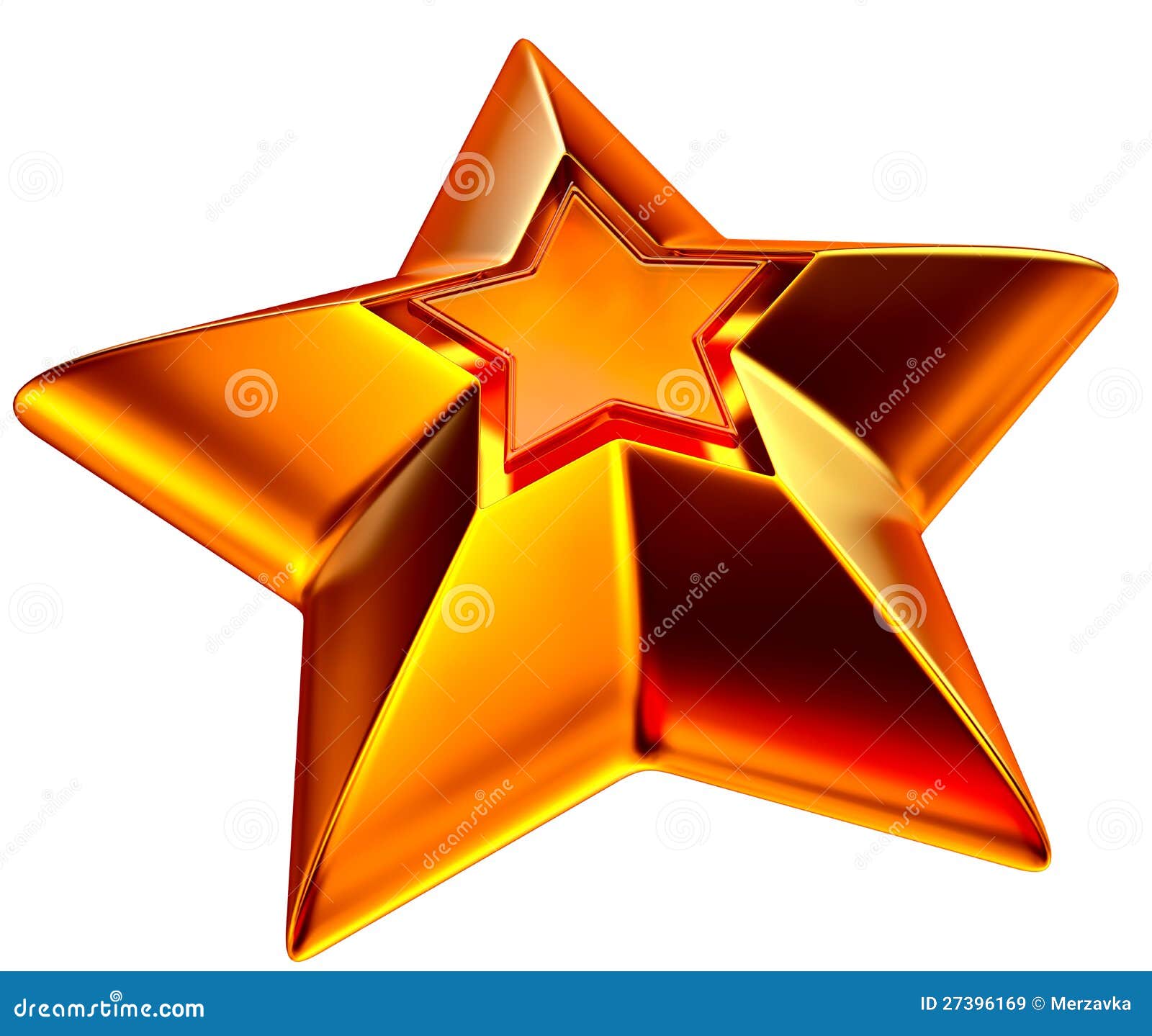 Shiny gold star stock illustration. Illustration of gold 27396169