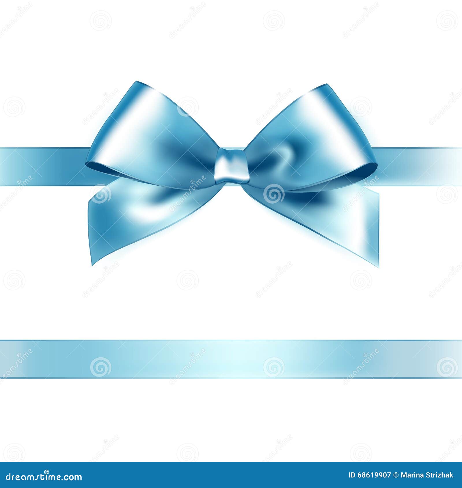 blue ribbon background