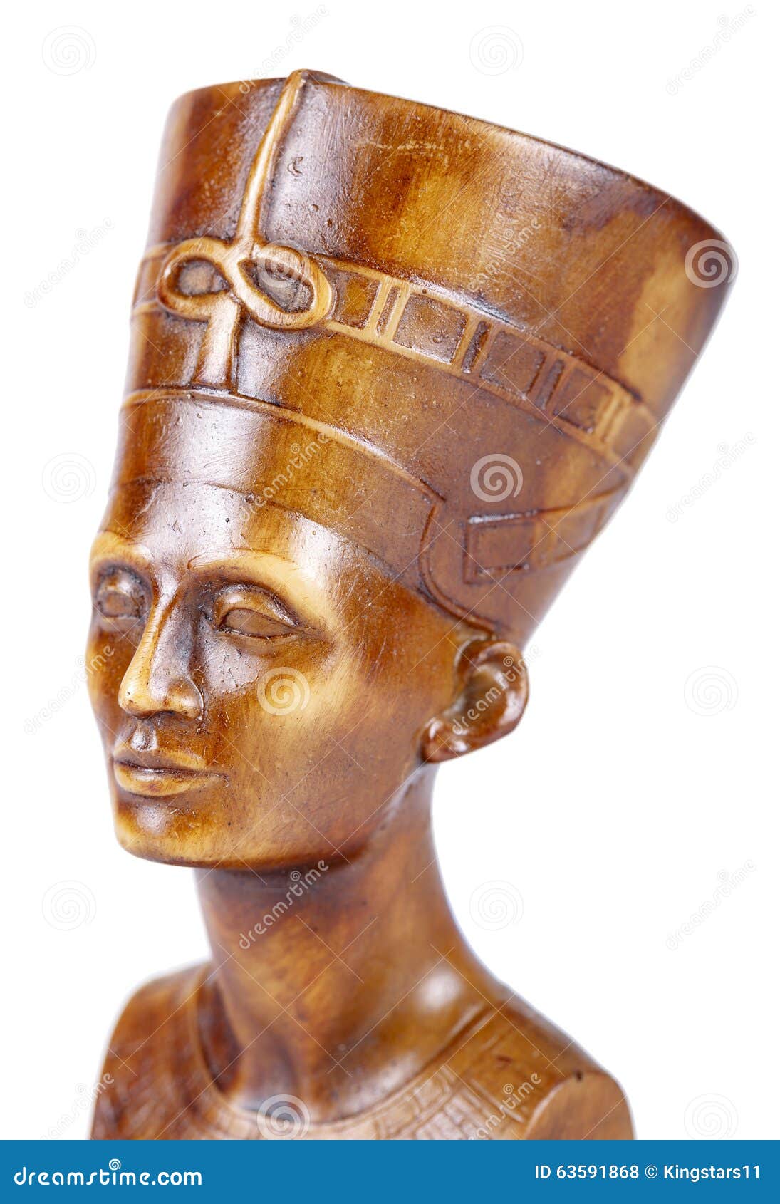 Shiny statue of pharaoh. stock photo. Image of beauty 63591868