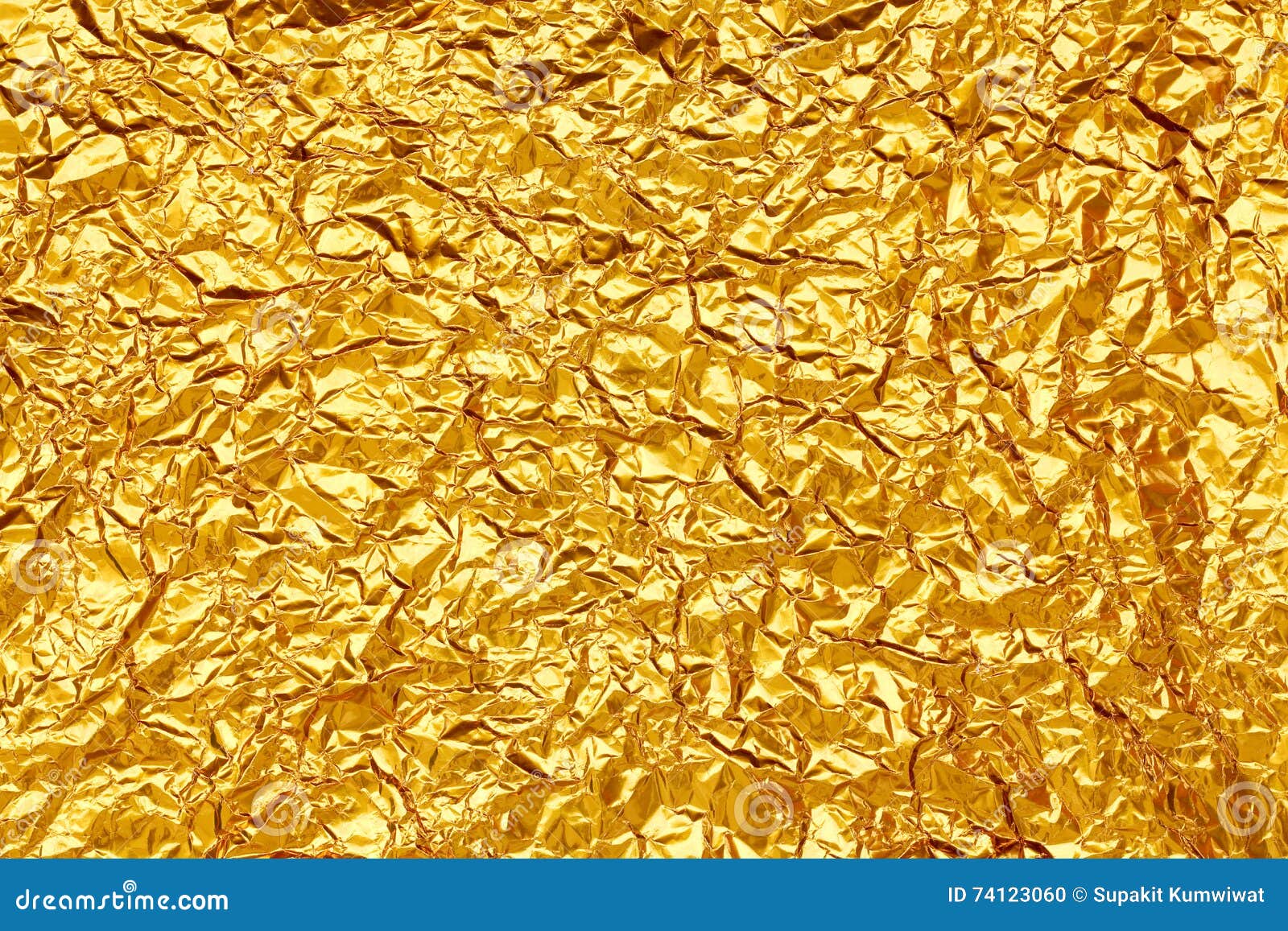 Shiny Yellow Leaf Gold Foil Stock Photo Image of foil, texture 74123060