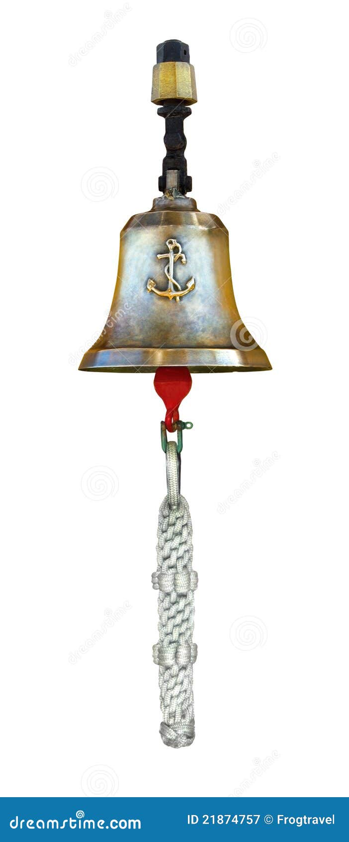 Ship bell stock image. Image of metal, vintage, maritime 21874757
