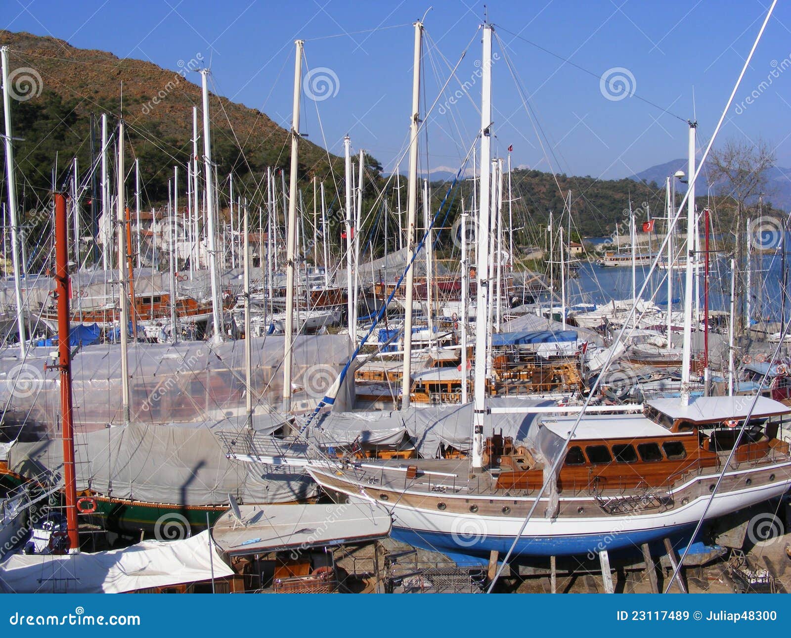 ship building turkey stock image. image of wooden