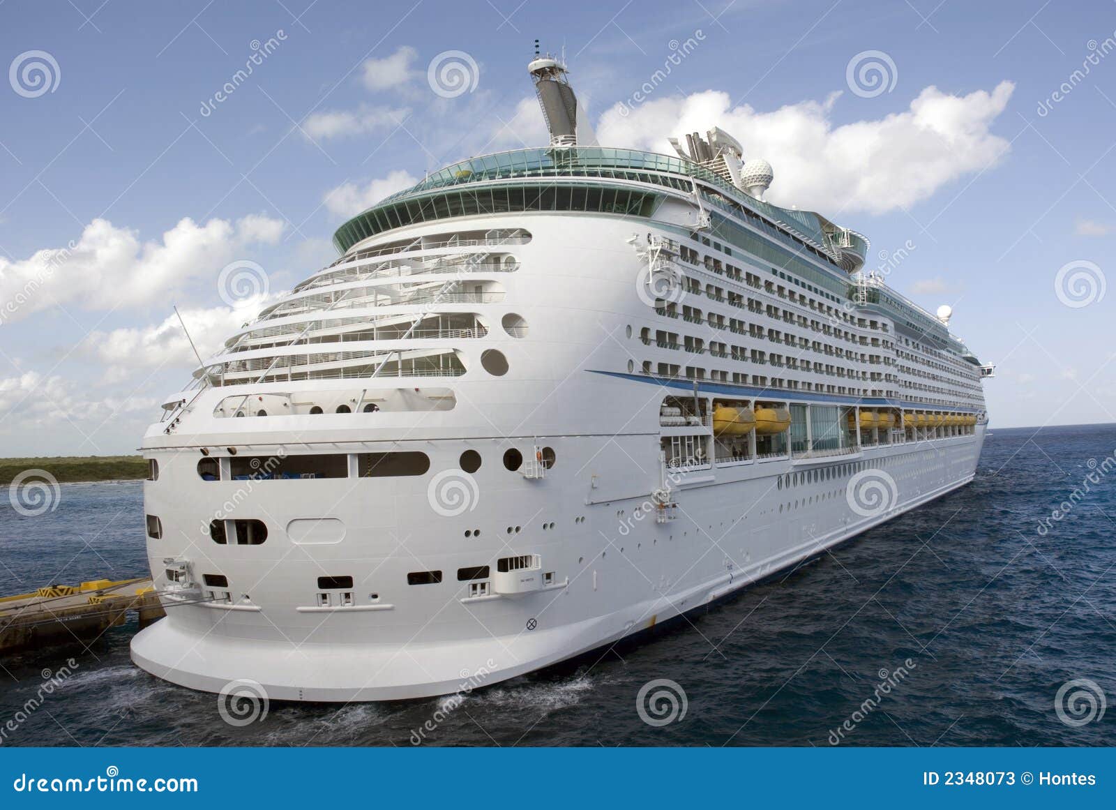 ship in port cozumel mexico