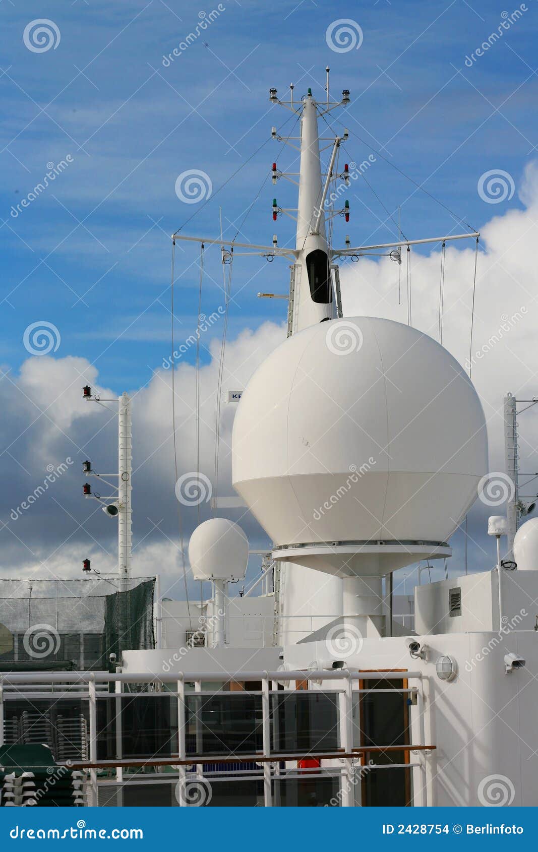 Ship radar stock photo. Image of liner, marine, relaxation 2428754