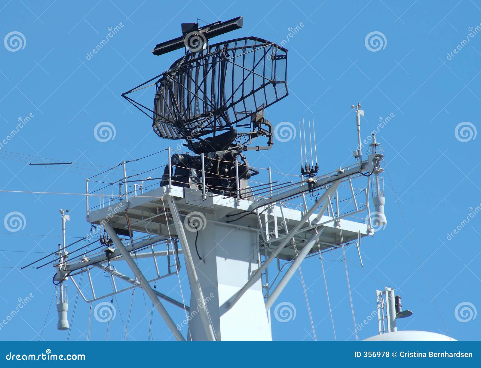 Ship Radar Royalty Free Stock Photos - Image: 356978