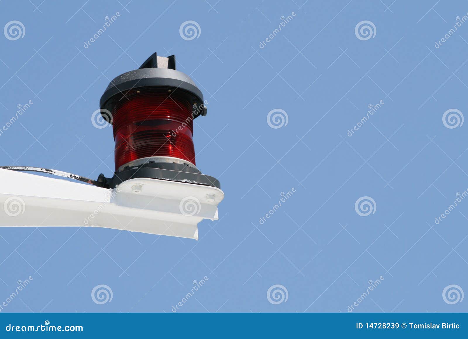 Ship Signal Lamp stock image. Image of blue, signalize 14728239