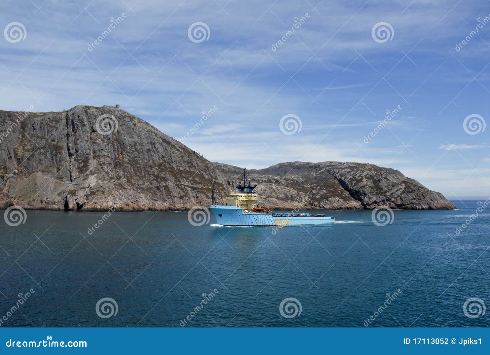 A Ship in St.Johns, Newfoundland, Canada Stock Photo Image of harbour