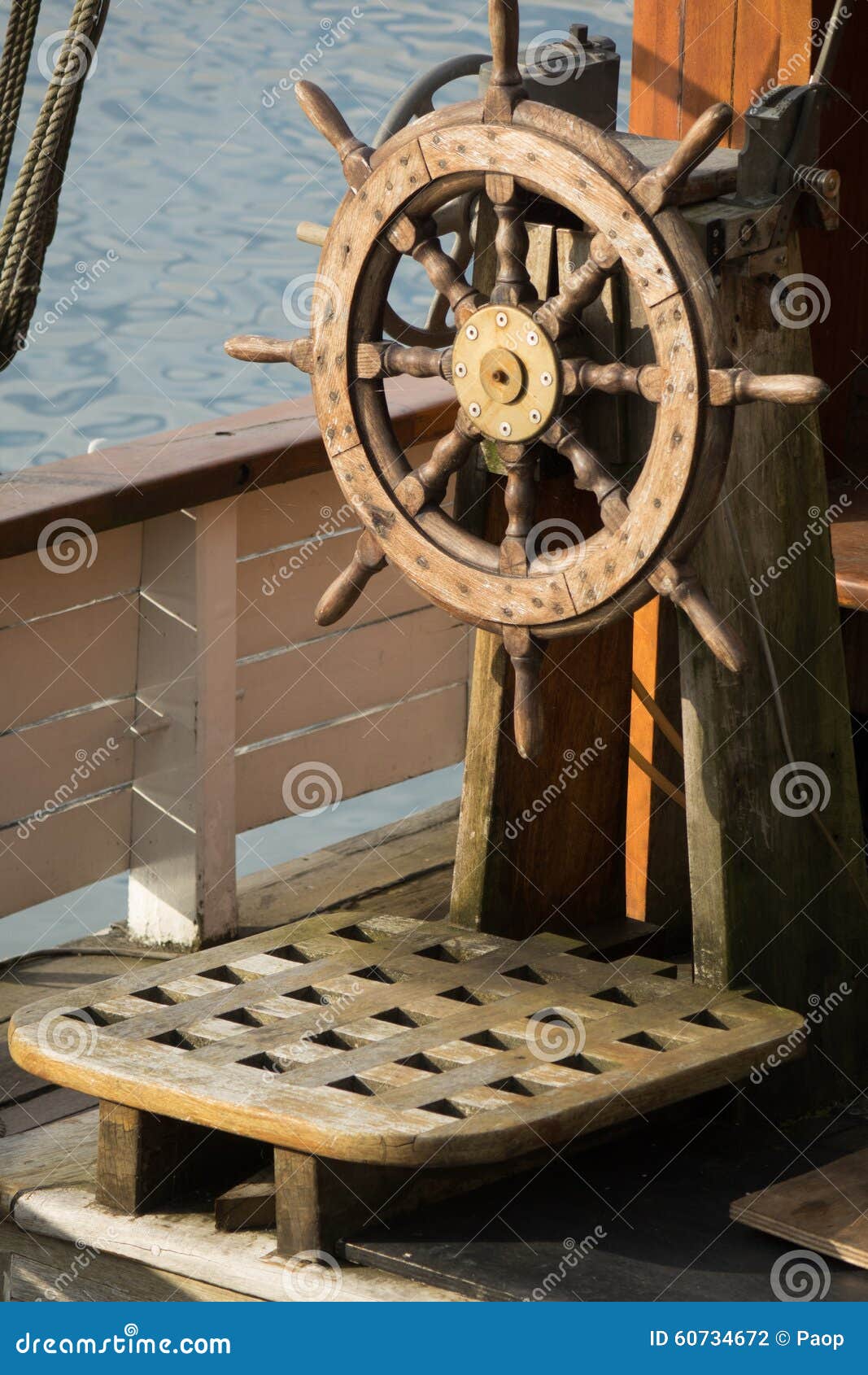 Ship steering wheel stock photo. Image of ships, equipment 60734672