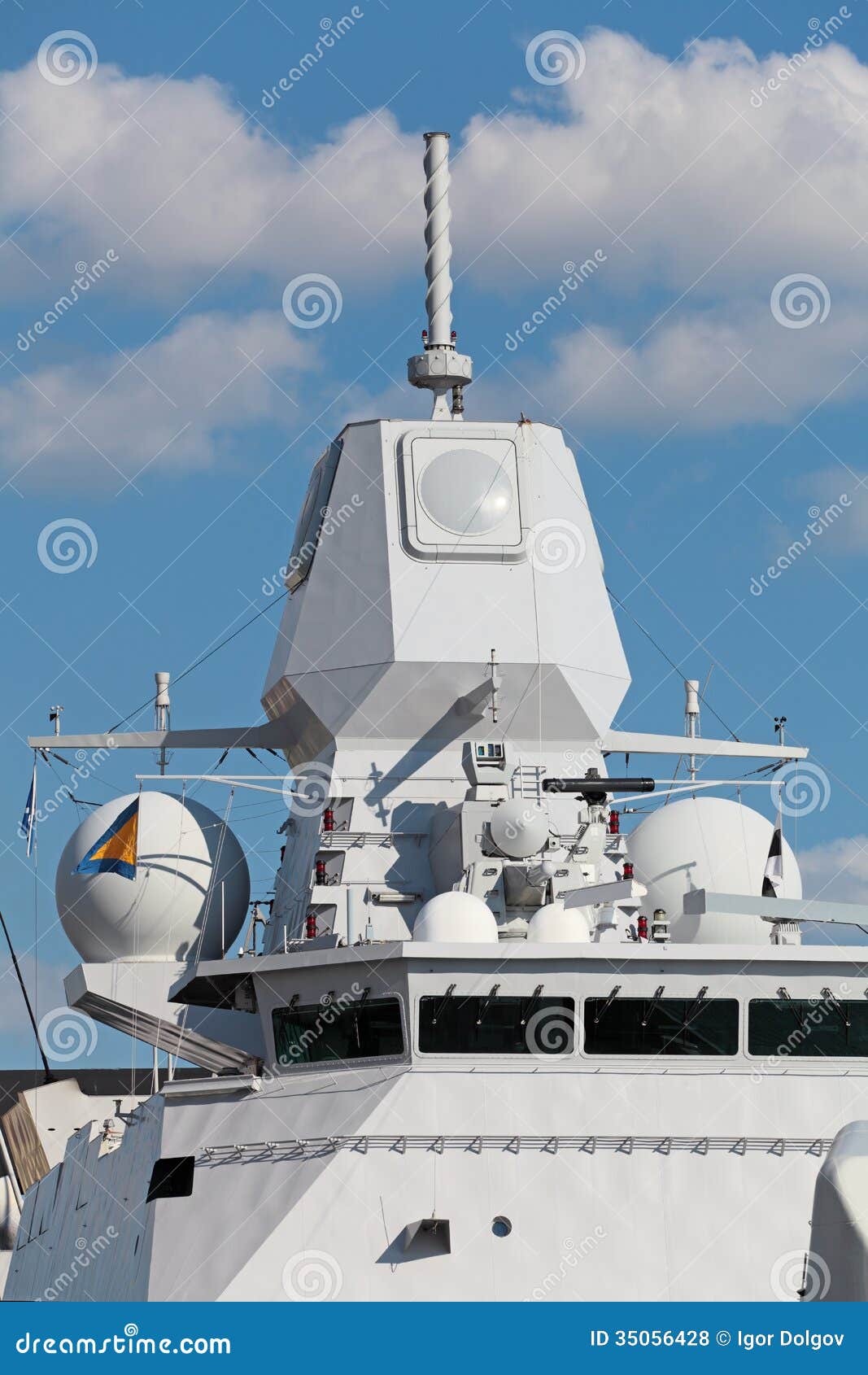 Shipborne radar stock photo. Image of device, apparatus 35056428