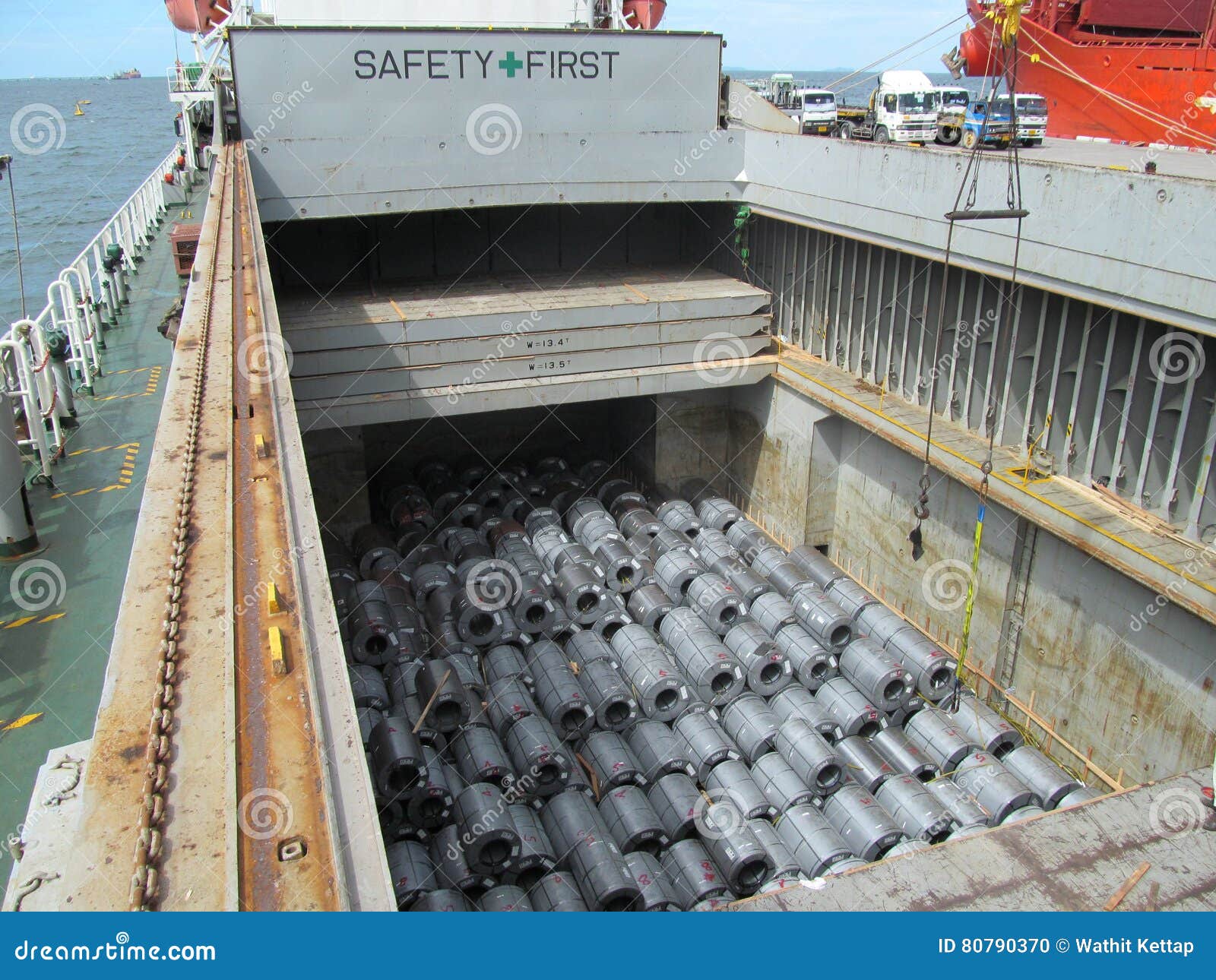 Shipment Stock Photo Image Of Bulk Container Harbor 80790370