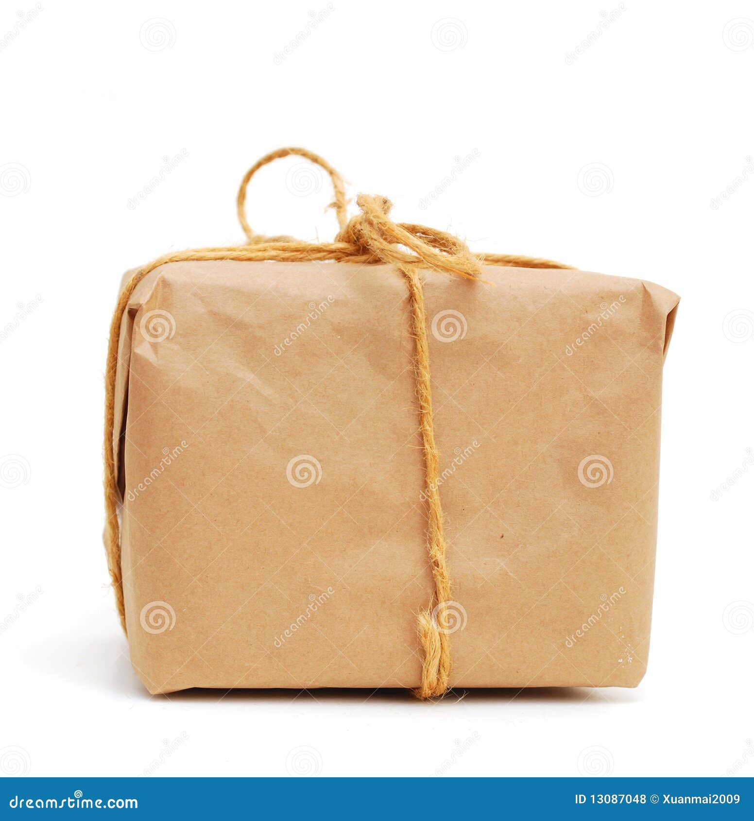 A shipping gift stock photo. Image of pack, package, packaging 13087048