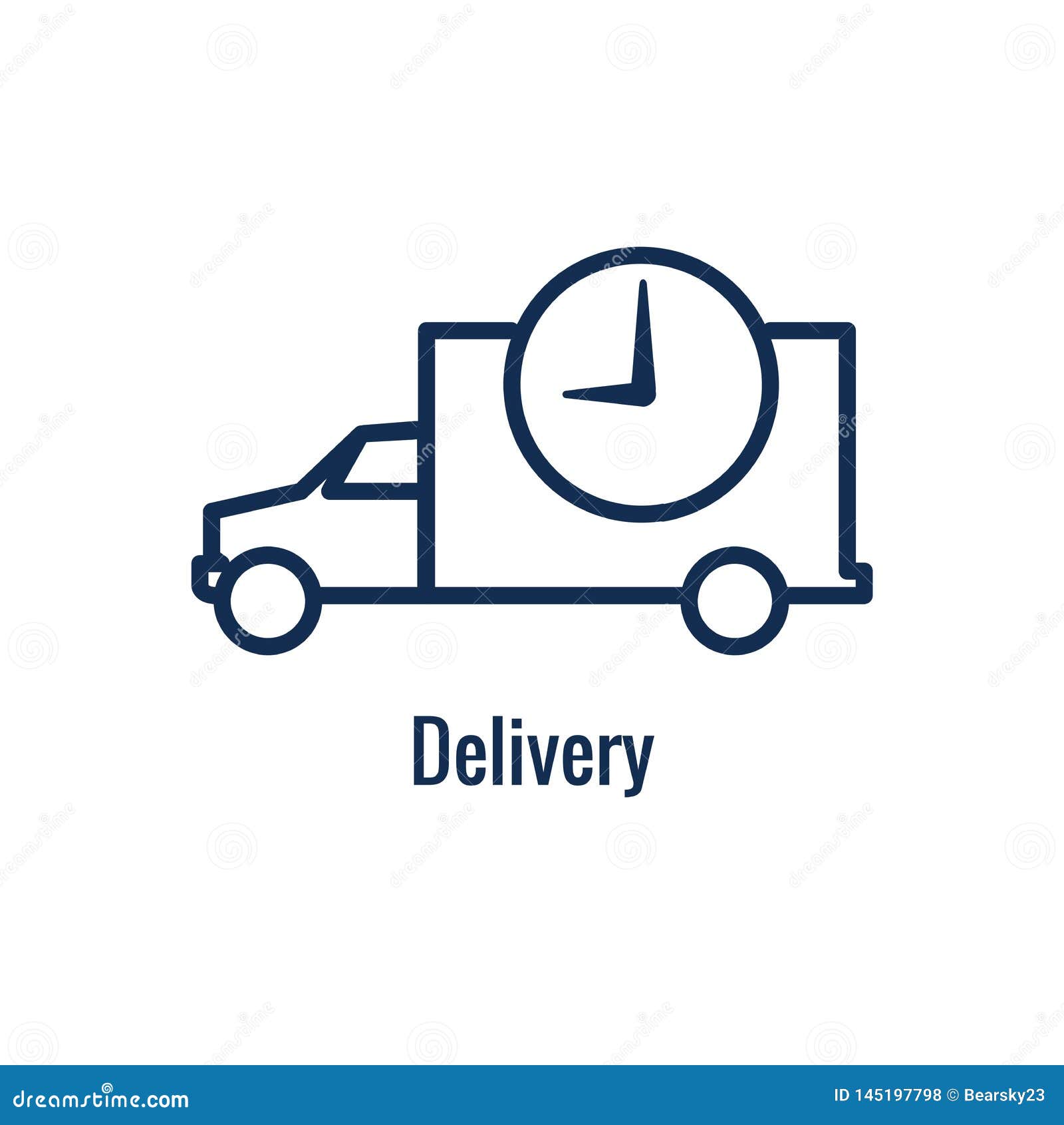 Shipping And Receiving Icon Set With Boxes, Warehouse, Checklist, Etc