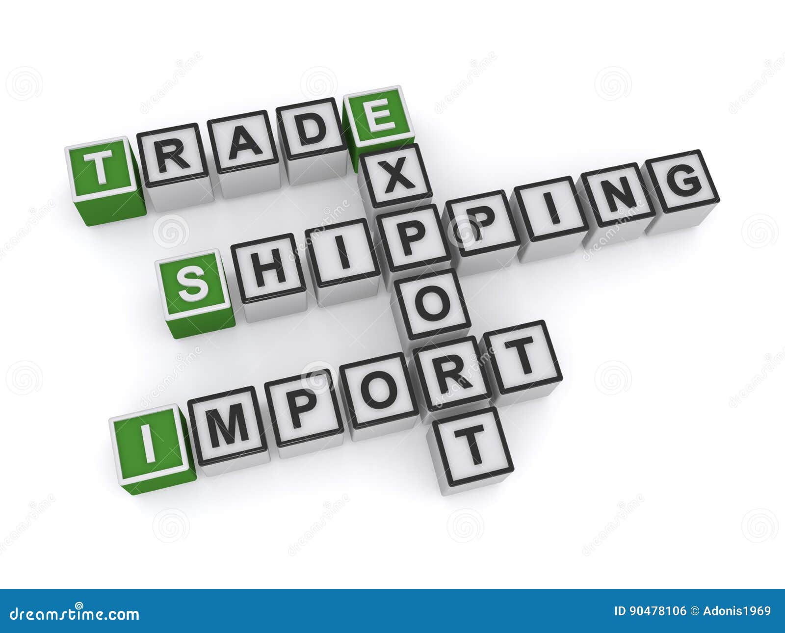 Shipping and trade stock illustration. Illustration of produce 90478106