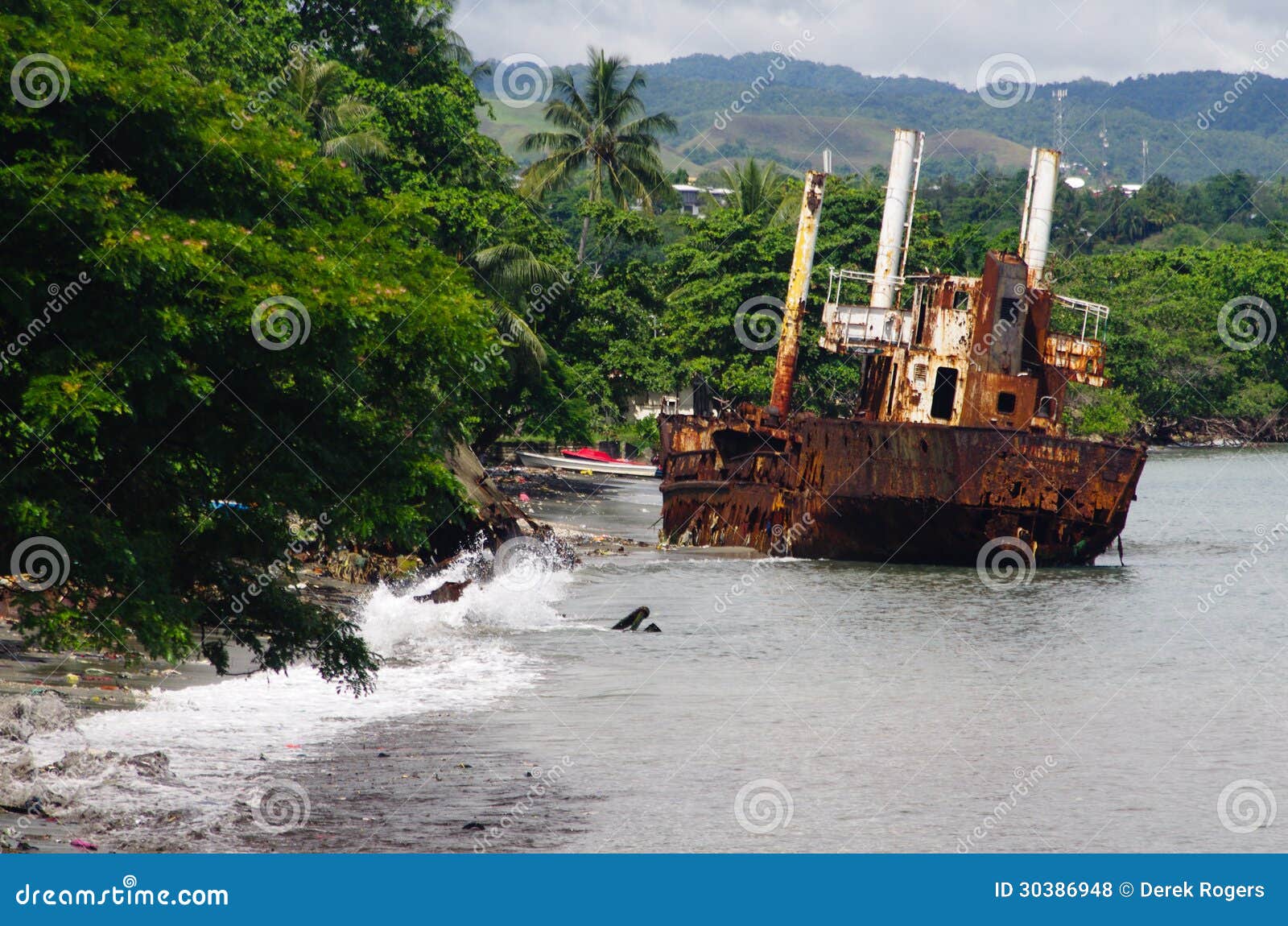 shipwreck - solomon islands