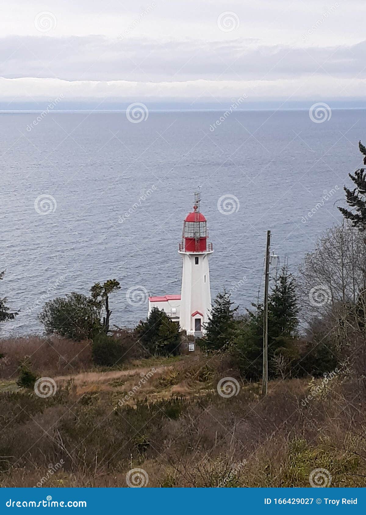 Shirley B.C stock image. Image of lighthouse, nature 166429027