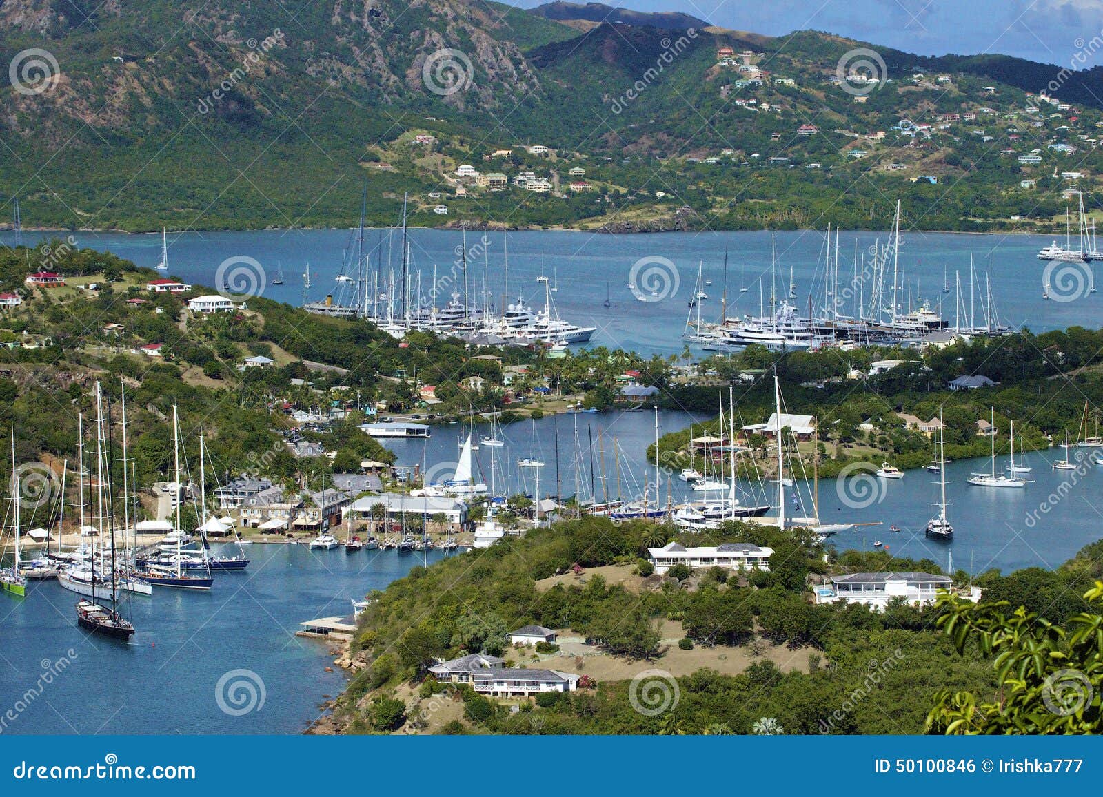 shirley heights in antigua, caribbean