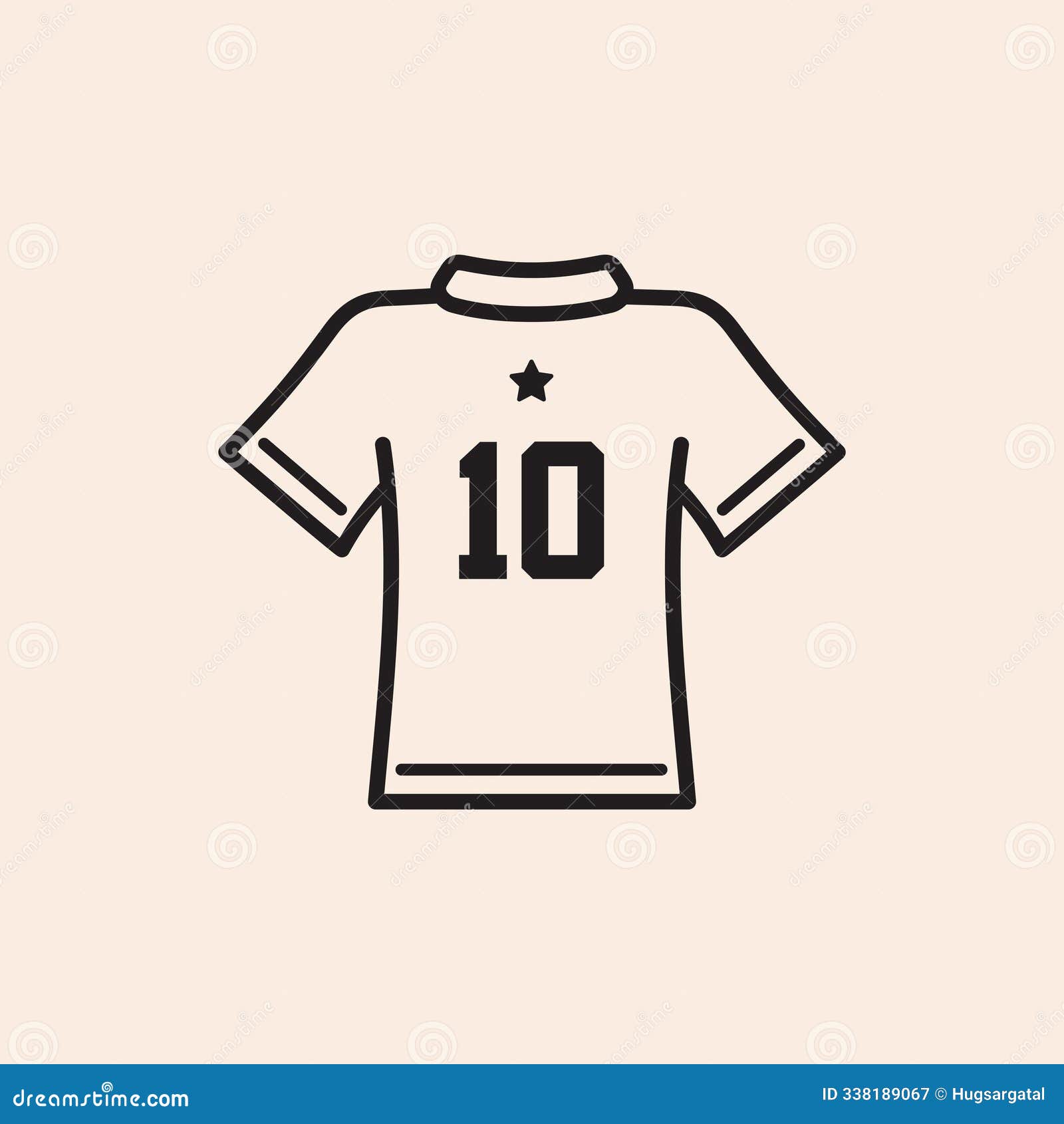 Football shirt silhouette online