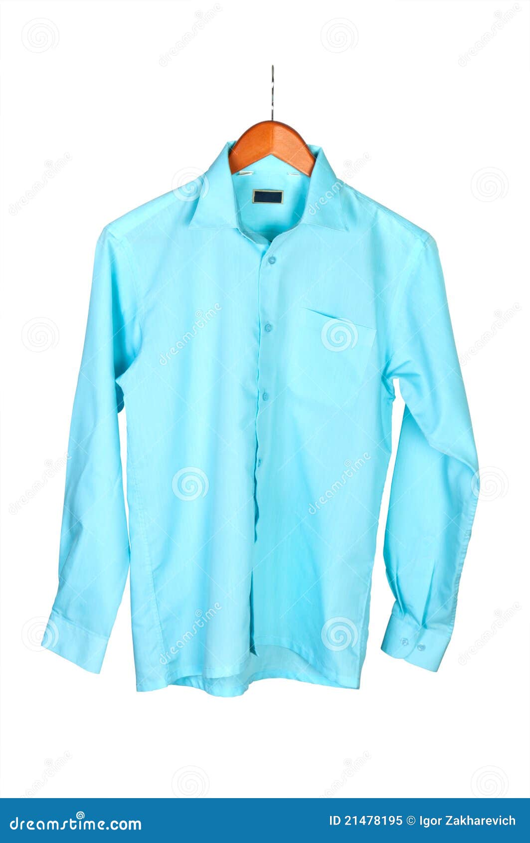 Shirt on hanger stock image. Image of apparel, style - 21478195